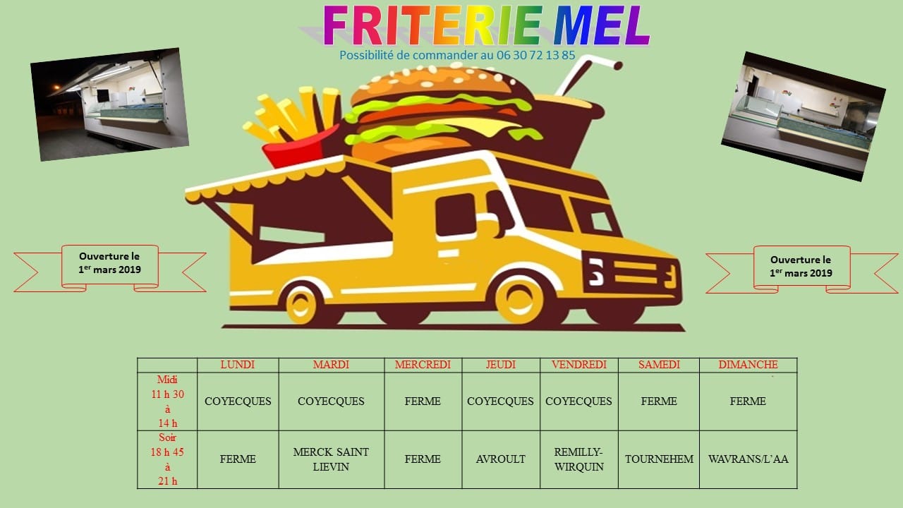 2019 FRITERIE CHEZ MEL