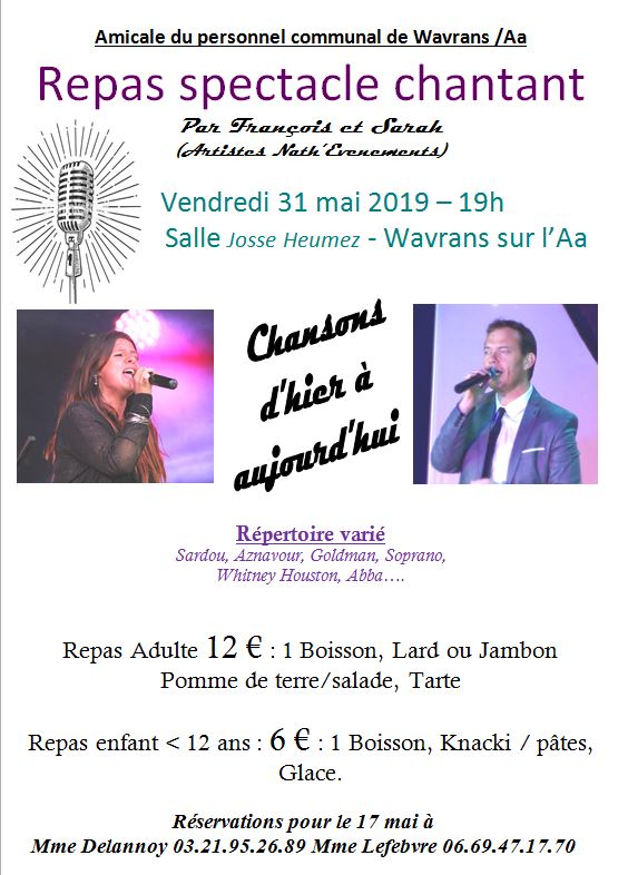 2019 SOIREE AMICALE AFF