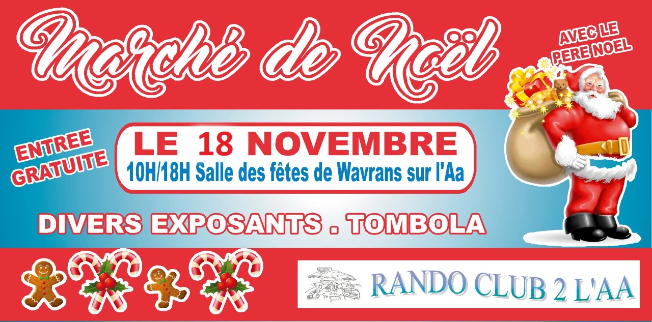 BANDEROLE 2018 MARCHE DE NOEL