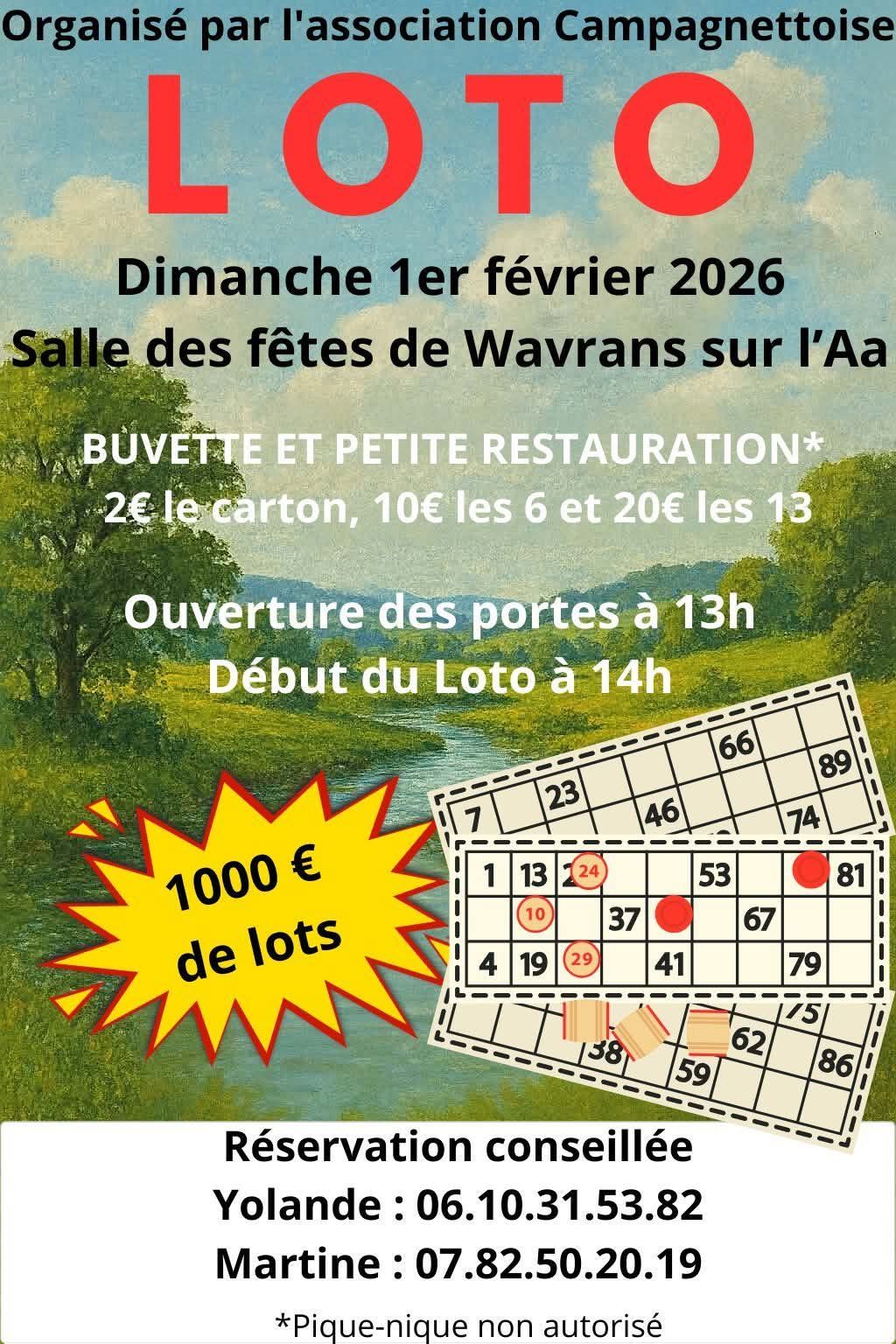 loto 1er fevrier